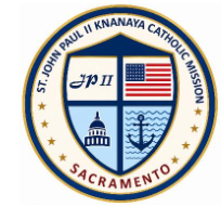 St. John Paul II Knanaya Catholic Mission, Sacramento emblem